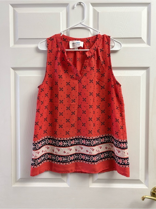 Alice Blue Tops - Women’s Alice Blue Boho Flowy Tank Top